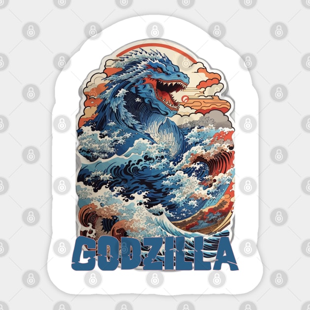 Godzilla Sticker by HocheolRyu